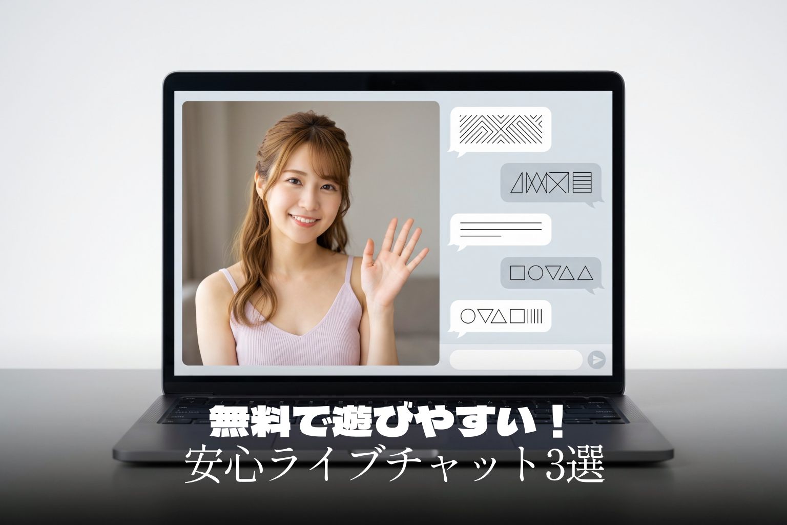 無料で楽しみやすいライブチャット3選｜“まずは試す”にピッタリの入口