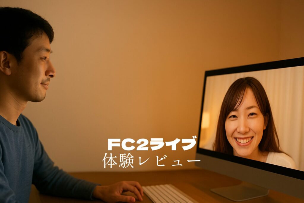 FC2ライブ体験レビュー｜無料でも楽しめる“覗き見感覚”