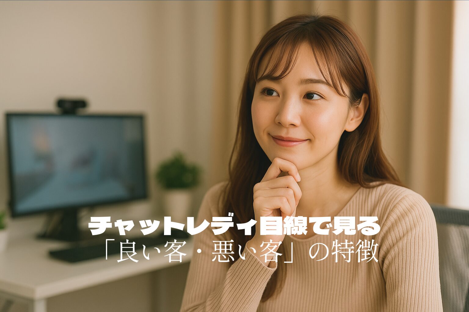 チャットレディ目線で見る「良い客・悪い客」とは?|実体験から学べる“長く楽しむコツ”
