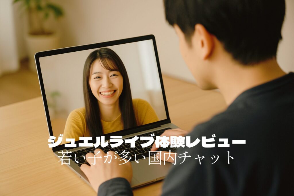 ジュエルライブ体験レビュー｜若い子が多い国内大手ライブチャット