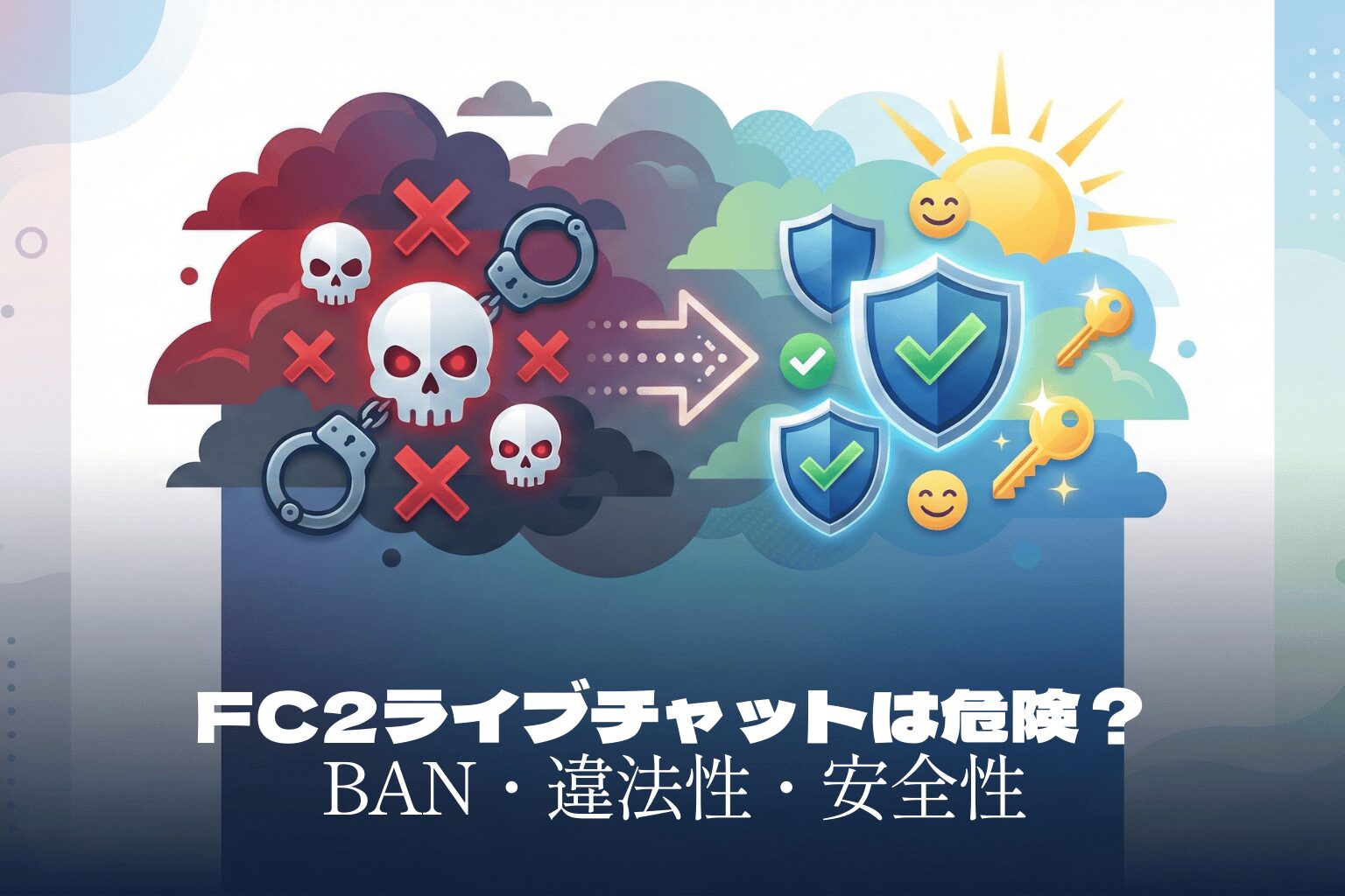 FC2ライブでBANされる原因は？「安全に楽しむ」ために知っておくべき境界線