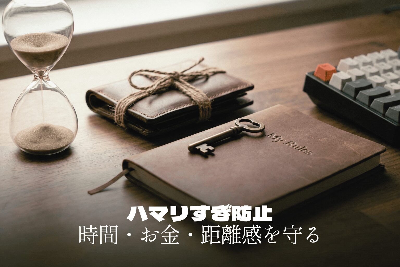 ハマりすぎ防止｜時間・お金・距離感を守る「セルフルール」