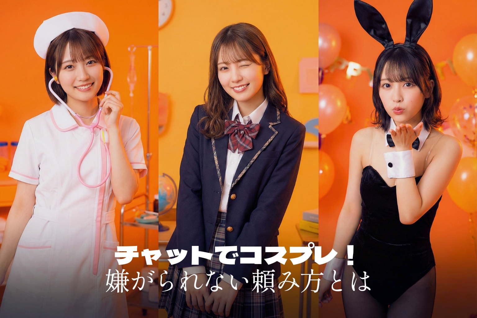 ライブチャットで「コスプレ」を楽しむ作法｜嫌がられない頼み方とスマートな伝え方