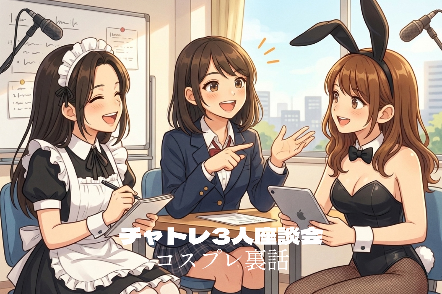 【第10回】チャトレ3人座談会｜コスプレにまつわる裏話・面白ネタ
