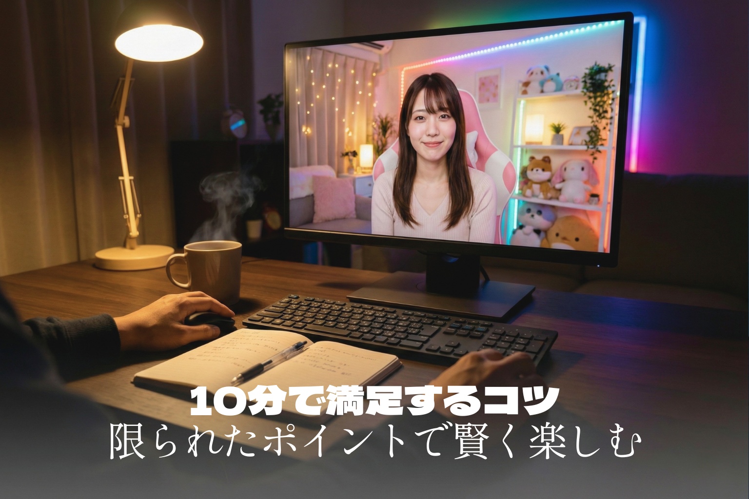 10分チャットで満足するコツ：限られたポイントで賢く楽しむ方法