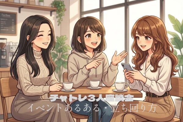 【第11回】チャトレ3人座談会｜イベントの“混雑あるある”と大人の立ち回り