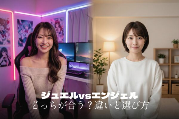 【比較】ジュエルvsエンジェル｜どっちが正解？初心者が失敗しない選び方