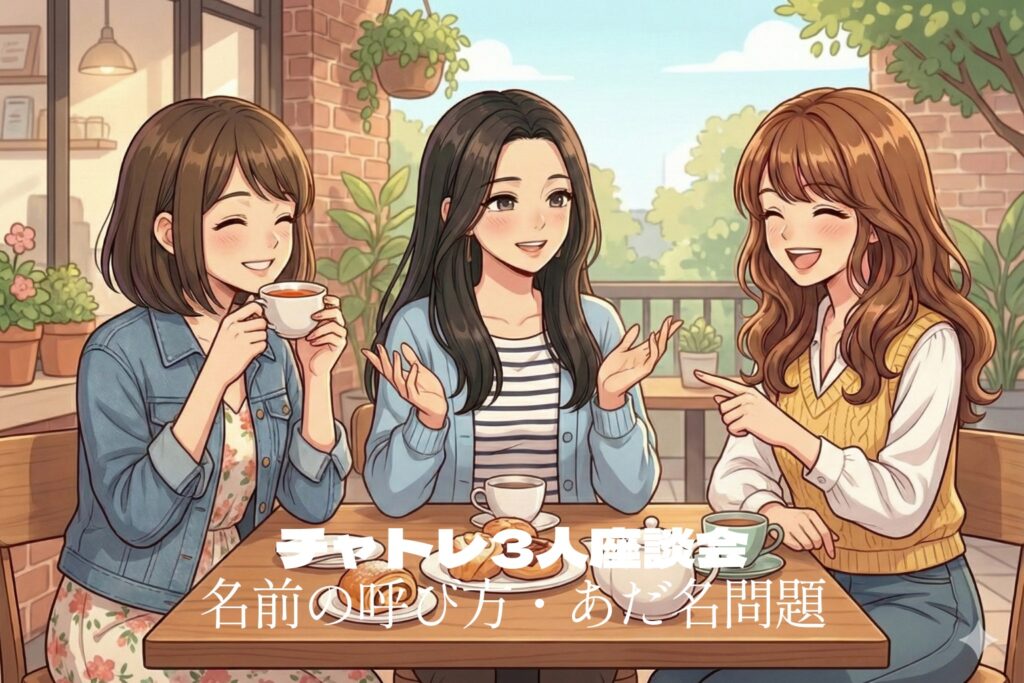 【第16回】チャトレ3人座談会｜最初の呼び方で決まる。チャトレが語る理想の距離感
