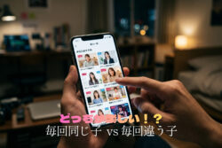『毎回同じ子』vs『毎回違う子』コスパと満足度の正解は？｜性格別の向き不向き