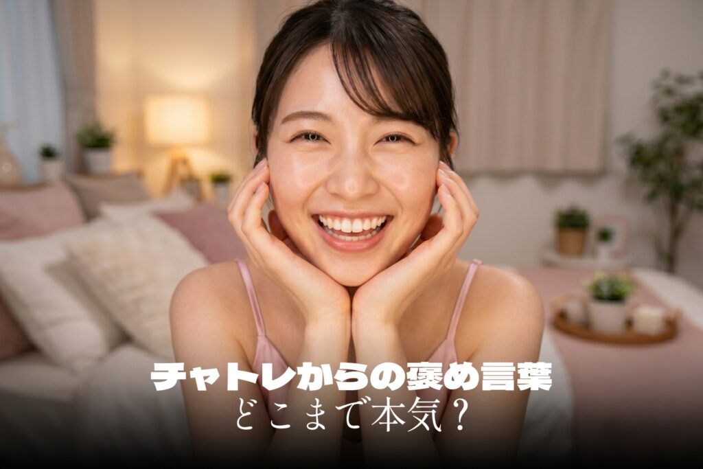 チャットレディの褒め言葉、どこまで本気？｜舞い上がりすぎず楽しむために