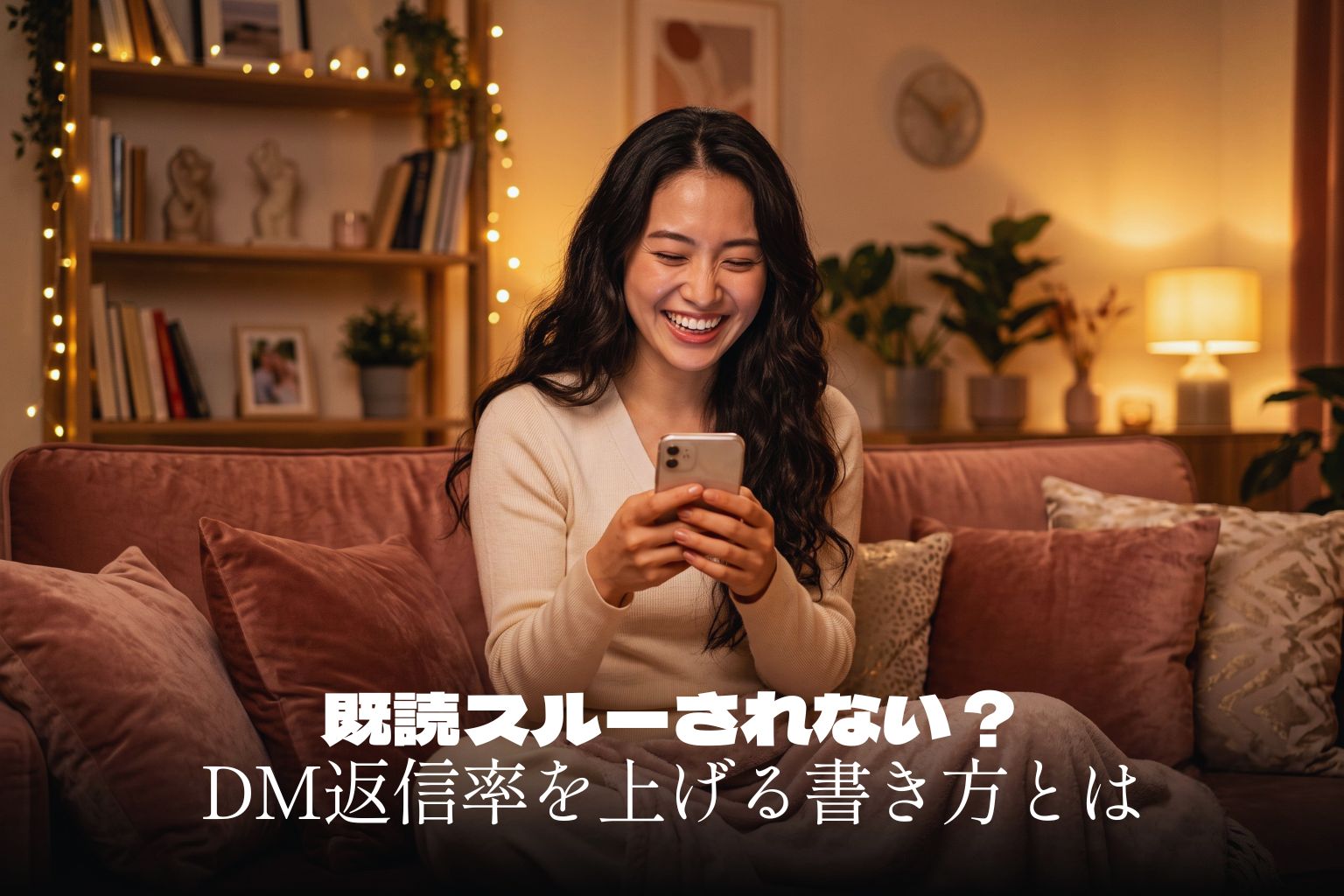 既読スルーされない？ライブチャットのDM返信率を上げる書き方とタイミング
