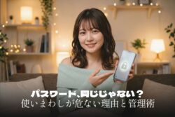 ライブチャットのパスワード、全部同じじゃない？使い回しが危ない理由と今日からの管理術